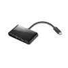 Lenovo Select GX91L84354 juodas USB-C šakotuvas, 4 USB prievadai, USB 3.0