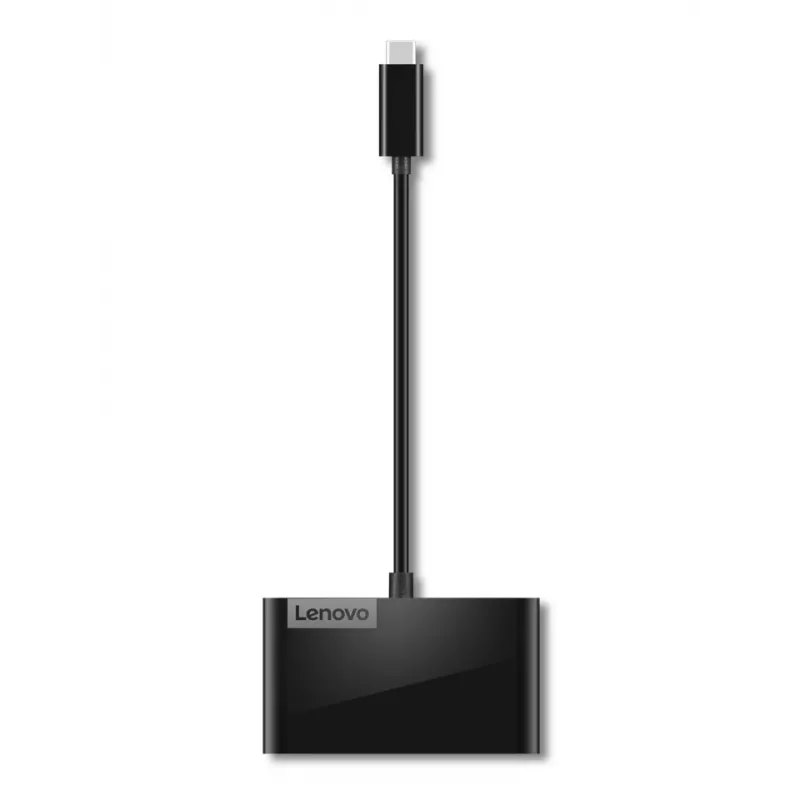 Lenovo Select GX91L84354 juodas USB-C šakotuvas, 4 USB prievadai, USB 3.0