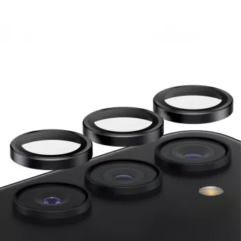 PanzerGlass ® Hoops® kameros objektyvo apsauga juoda Samsung Galaxy S24 | S23 | S23+