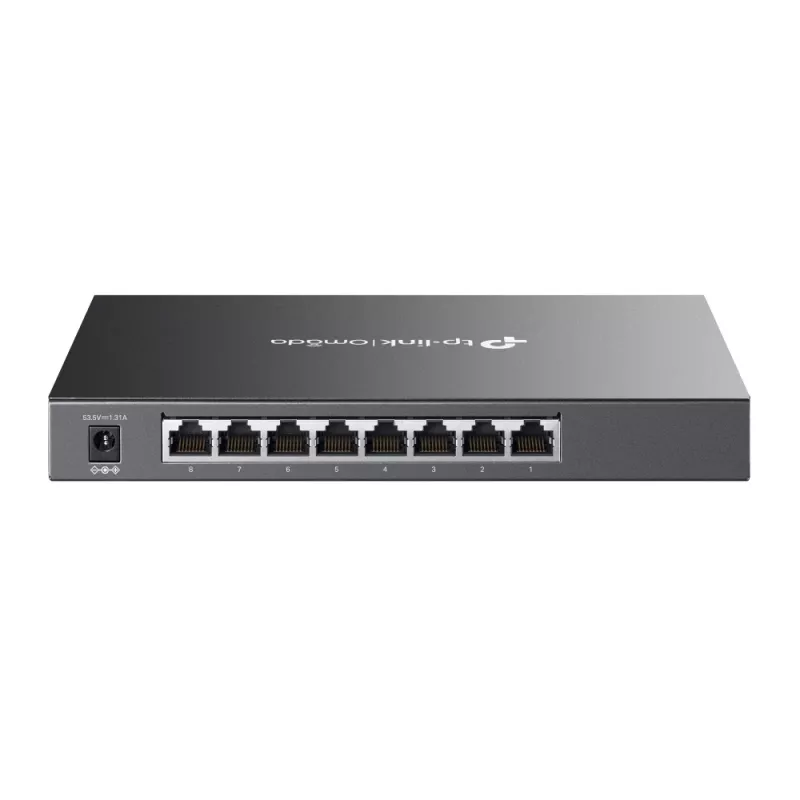 TP-Link Omada 8 prievadų Gigabit valdomas jungiklis su 4 PoE+ prievadais, L2/L2+