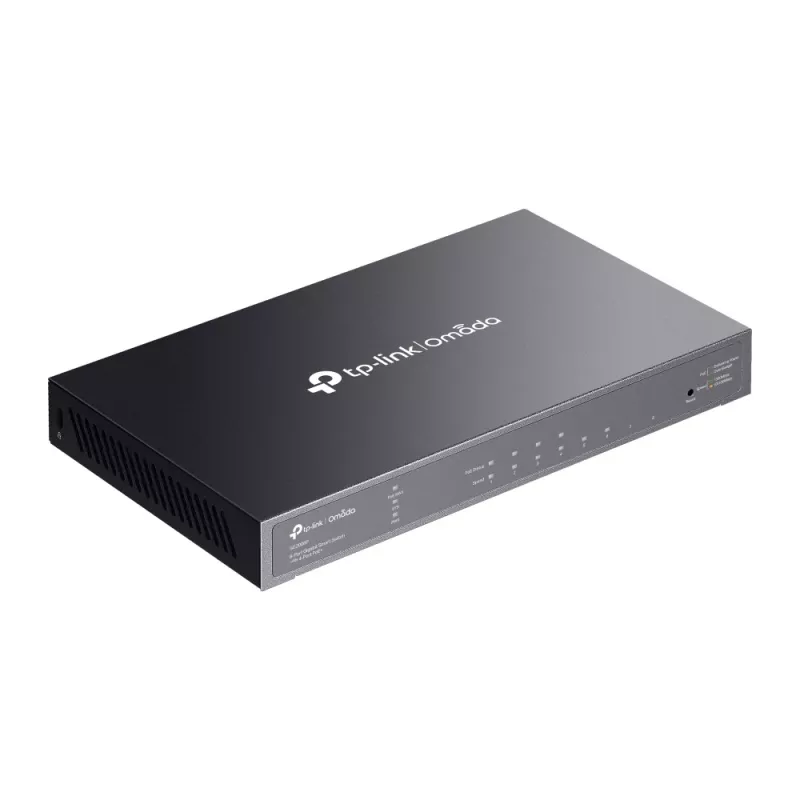 TP-Link Omada 8 prievadų Gigabit valdomas jungiklis su 4 PoE+ prievadais, L2/L2+