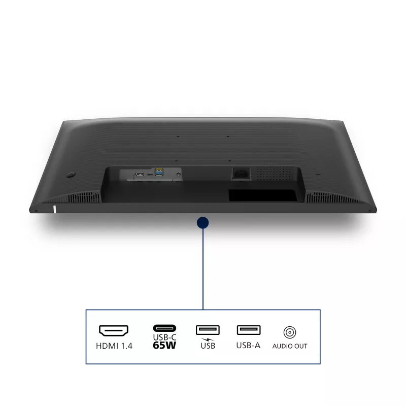 Philips 1000 serijos 27E1N1600AE/00 kompiuterio monitorius 68,6 cm (27 colių) 2560 x 1440 pikselių Quad HD LCD juodas