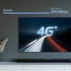 TP-Link 4G+ AX1500 viso namo „Mesh“ WiFi 6 šliuzas, baltas, vidinis, „Mesh“ maršrutizatorius, 190 m², dvejų juostų (2,4 GHz / 5 GHz), „Wi-Fi 6“ (802.11ax)