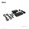 CLUB3D CSV-1585 KVM jungiklis / dokas su DisplayPort ir HDMI, 4K60Hz, USB Type-C įėjimai