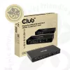 CLUB3D CSV-1585 KVM jungiklis / dokas su DisplayPort ir HDMI, 4K60Hz, USB Type-C įėjimai
