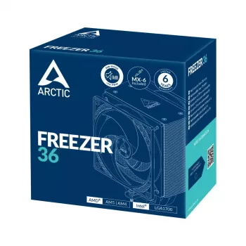ARCTIC Freezer 36 kelių lizdų bokštinis CPU aušintuvas