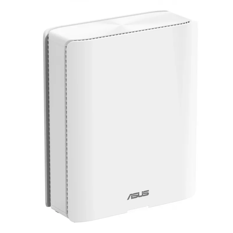 ASUS ZenWiFi BQ16 belaidis maršrutizatorius (triju juostų: 2,4 GHz / 5 GHz / 6 GHz) Wi-Fi 7 (802.11be) baltas, 3 vidinės antenos