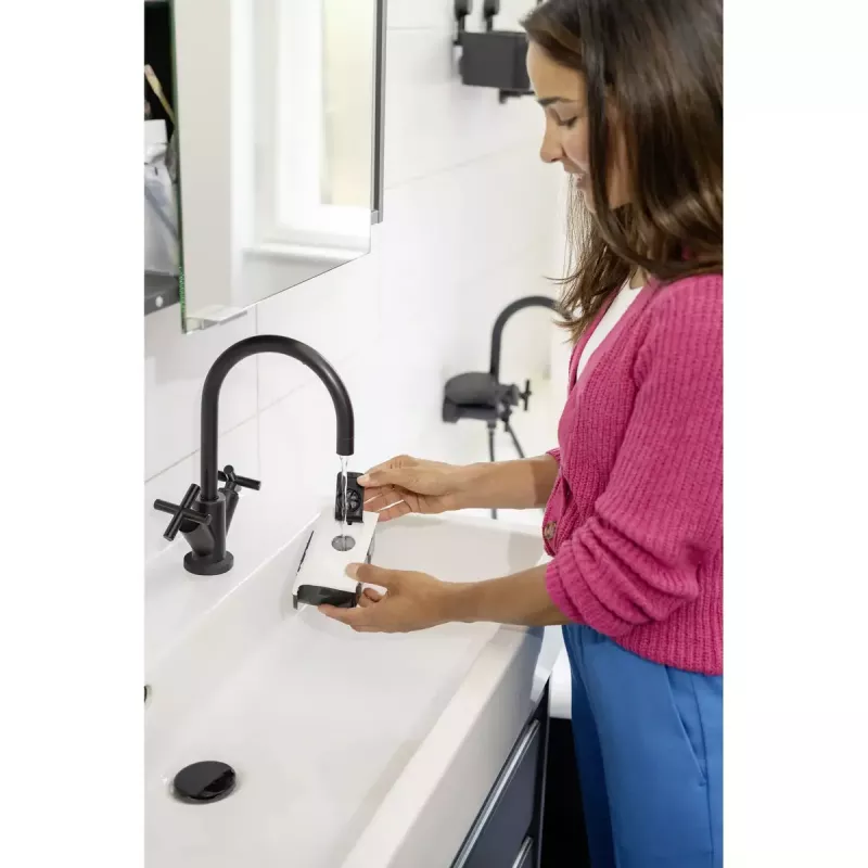 Garų šluotuvas Karcher SC 1 UPRIGHT, 0.2 L bakas, 1300 W, 30 m²/h, 2,1 kg, Baltas/Juodas