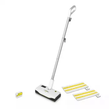 Garų šluotuvas Karcher SC 1 UPRIGHT, 0.2 L bakas, 1300 W, 30 m²/h, 2,1 kg, Baltas/Juodas