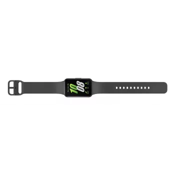 Išmanusis laikrodis Samsung Galaxy Fit3 – stačiakampis aliumininis korpusas 40 mm, 1,6 colio AMOLED, širdies ritmas, barometras, 5 ATM, Bluetooth 5.3, 208 mAh