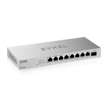 Zyxel XMG-108 nevaldomas 2,5G Ethernet (100/1000/2500) sidabrinis