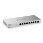 Zyxel XMG-108 nevaldomas 2,5G Ethernet (100/1000/2500) sidabrinis