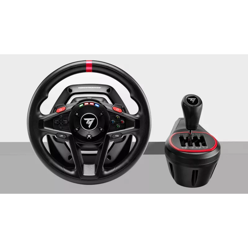 Thrustmaster T128 Shifter Pack Black USB vairas + pedalai Analoginis PC, Xbox