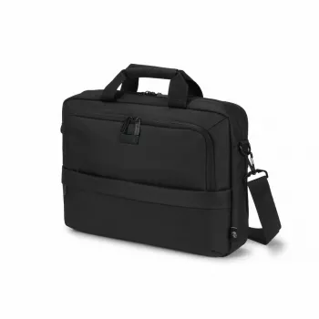 DICOTA Eco Top Traveller Core kuprinė nešiojamam kompiuteriui 15-17.3 col. – juoda / 300d 100% perdirbtas PET poliesteris
