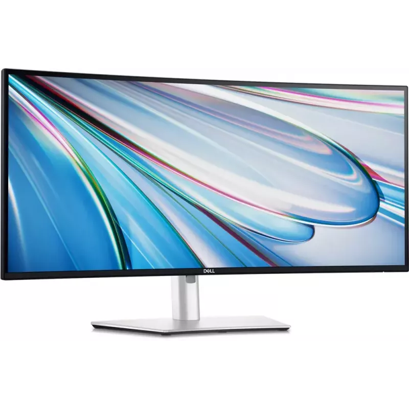DELL UltraSharp U3425WE kompiuterio monitorius 86,7 cm (34,1 colio) 3440 x 1440 pikselių Wide Quad HD LCD juodas, sidabrinis
