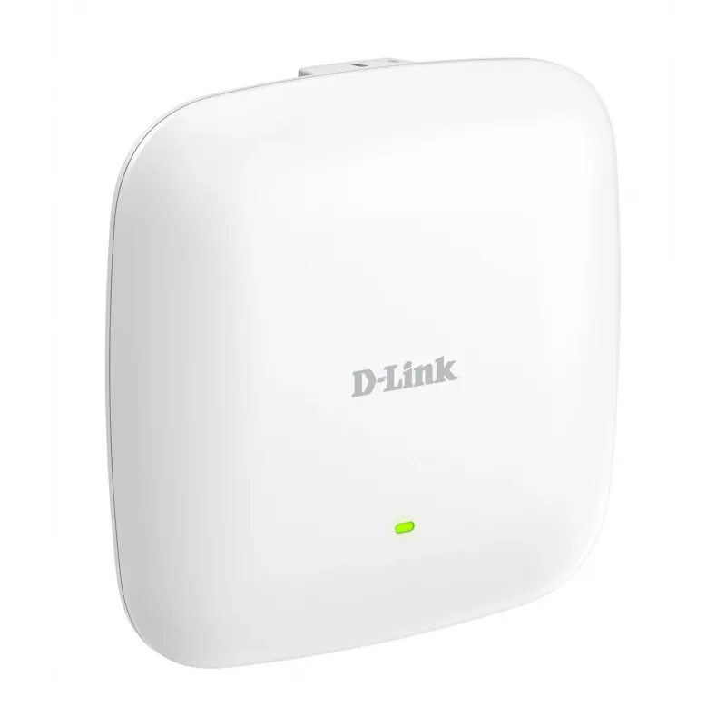 D-Link AX3000 Wi-Fi 6 dviejų juostų PoE prieigos taškas, 2,4 GHz, 5 GHz, 3000 Mbit/s, SNMP, SNMPv2, SNMPv3, WEP, WPA, WPA2, WPA3, 10/100/1000/2500 Mbit/s
