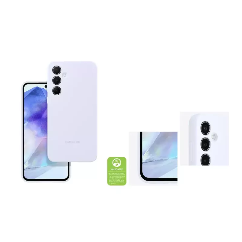 Samsung EF-PA556 Silikoninis dėklas telefonui 16,8 cm (6,6 colio) Juodas