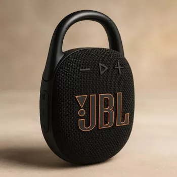 Nešiojamas garsiakalbis JBL Clip 5 juodas