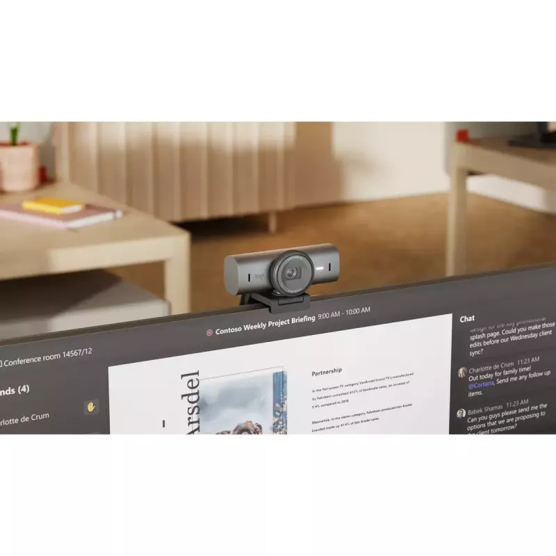Webkamera Logitech MX Brio 705 8,5 MP 4K Ultra HD USB 3.2