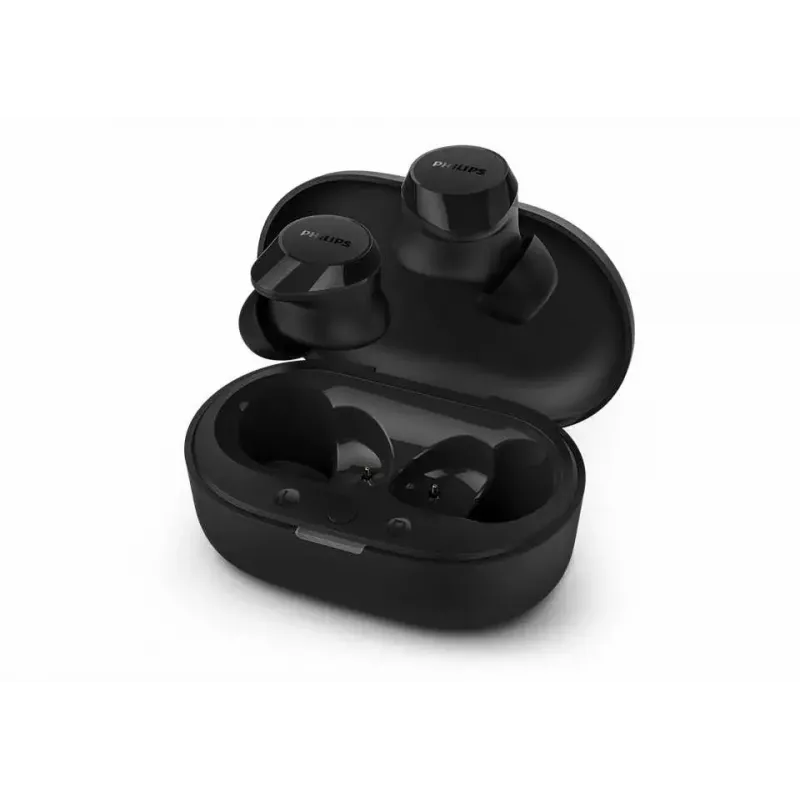 Philips TAT1209BK/00 belaidės ausinės True Wireless Stereo (TWS) Į ausį Skambučiams/Muzikai Bluetooth Juodos