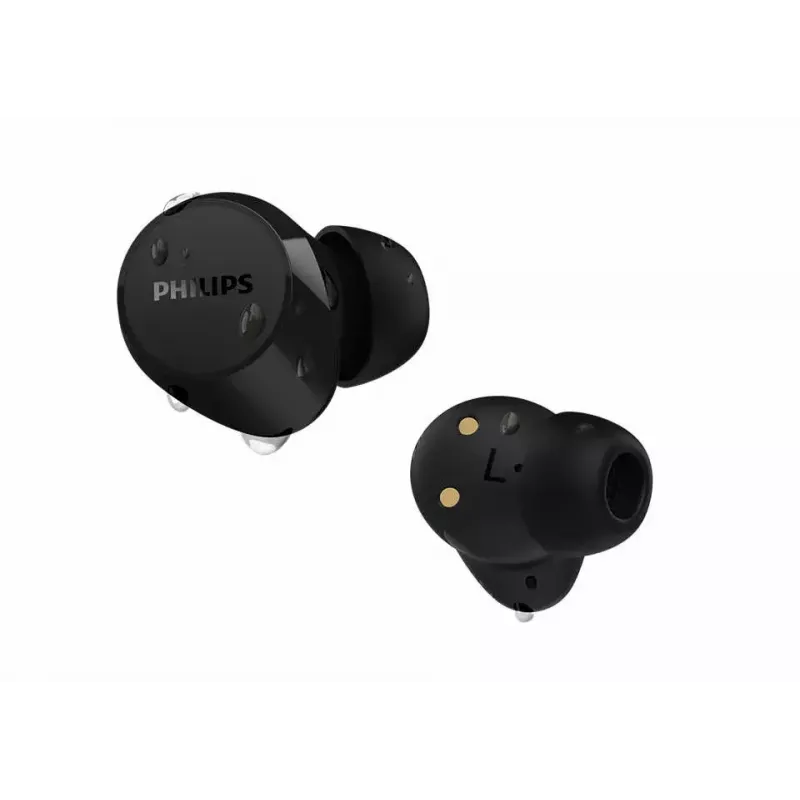 Philips TAT1209BK/00 belaidės ausinės True Wireless Stereo (TWS) Į ausį Skambučiams/Muzikai Bluetooth Juodos