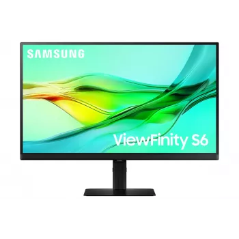 Monitorius Samsung S60UD 27 colių Quad HD IPS LCD 2560×1440, 5 ms, USB 3.2 šakotuvas, VESA, aukštis reguliuojamas, juodas