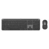 Belaidis klaviatūros ir pelės rinkinys Logitech MK950 Signature for Business QWERTZ vokiškas išdėstymas grafitas