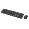 Belaidis klaviatūros ir pelės rinkinys Logitech MK950 Signature for Business QWERTZ vokiškas išdėstymas grafitas