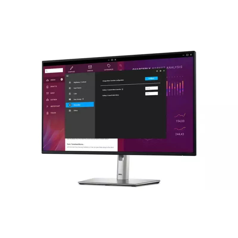 DELL Pro Plus P2725HE kompiuterio monitorius 68,6 cm (27 col.) 1920 x 1080 pikselių Full HD LCD juodas
