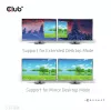 CLUB3D USB-C® Hub į Dual HDMI™ 4K60Hz M/F+PD3.0 100 W