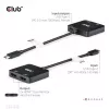 CLUB3D USB-C® Hub į Dual HDMI™ 4K60Hz M/F+PD3.0 100 W