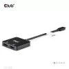 CLUB3D USB-C® Hub į Dual HDMI™ 4K60Hz M/F+PD3.0 100 W