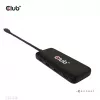 CLUB3D CSV-1548 USB-C 4 prievadų 10G duomenų centras su PD3.0 įkrovimu, juodas