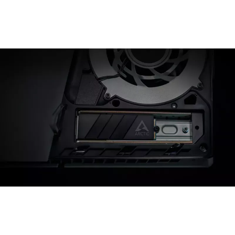 ARCTIC M2 Pro (Juoda) - M.2 SSD aušintuvas