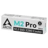 ARCTIC M2 Pro (Sidabrinis) - M.2 SSD aušintuvas, radiatoriaus šilumos šalintuvas