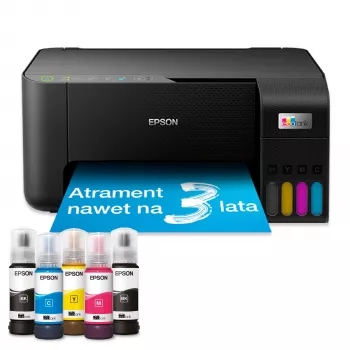 Daugiafunkcinis rašalinis spausdintuvas Epson EcoTank L3270, A4, spalvotas, 5760x1440 DPI, Wi-Fi, 33 ppm (juoda)
