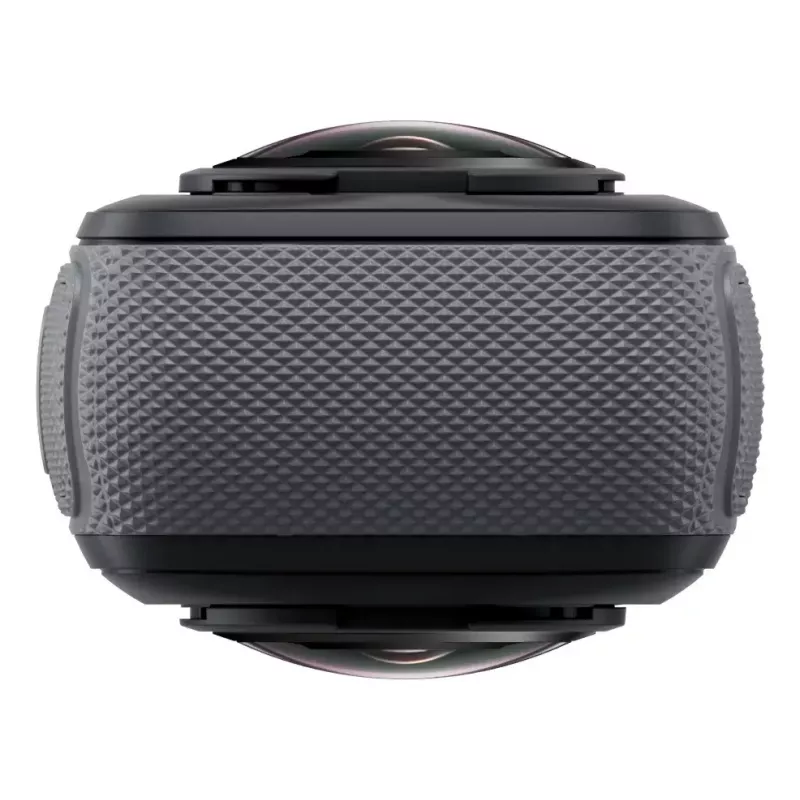 Veiksmo kamera Insta360 X4 — 72 MP, 8K (7680×3840) CMOS, 1/2 colio jutiklis, įmontuotas ekranas, Wi‑Fi, 120 kadrų/s, MicroSD, 602 g, juoda