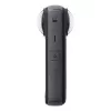 Veiksmo kamera Insta360 X4 — 72 MP, 8K (7680×3840) CMOS, 1/2 colio jutiklis, įmontuotas ekranas, Wi‑Fi, 120 kadrų/s, MicroSD, 602 g, juoda