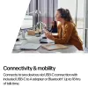 HP Poly Voyager Focus 2 USB-C-C ausinės su USB-C/A adapteriu