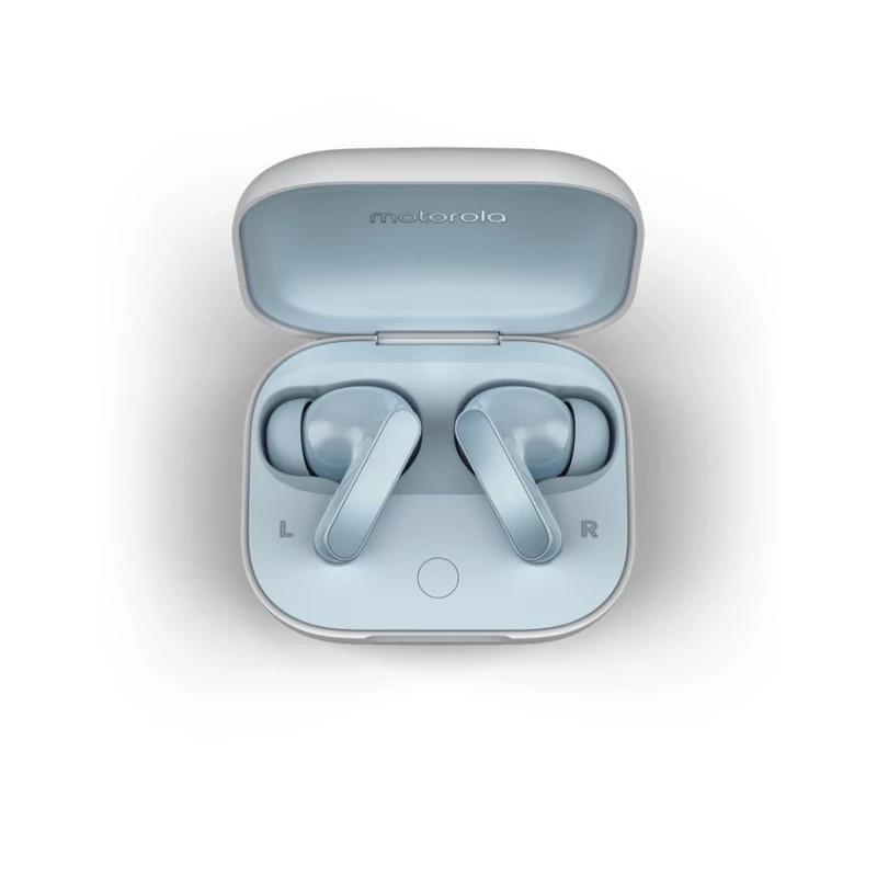 Motorola Moto Buds belaidės ausinės į ausis, mėlynos