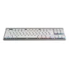 Belaidė klaviatūra Logitech G515 LIGHTSPEED TKL, balta, QWERTY US International