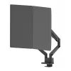 Neomounts DS70-250BL2 NEXT Slim stalo laikiklis dviem monitoriams, spaustuvas/įvorė, 9 kg, 17-32 col.