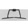 Neomounts DS70-250BL2 NEXT Slim stalo laikiklis dviem monitoriams, spaustuvas/įvorė, 9 kg, 17-32 col.