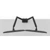 Neomounts DS70-250BL2 NEXT Slim stalo laikiklis dviem monitoriams, spaustuvas/įvorė, 9 kg, 17-32 col.
