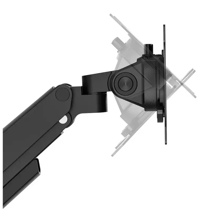 Neomounts DS70-250BL2 NEXT Slim stalo laikiklis dviem monitoriams, spaustuvas/įvorė, 9 kg, 17-32 col.