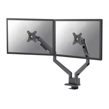 Neomounts DS70-250BL2 NEXT Slim stalo laikiklis dviem monitoriams, spaustuvas/įvorė, 9 kg, 17-32 col.