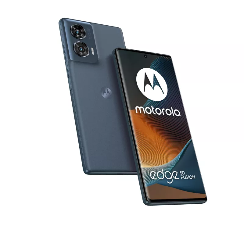 Mobilusis telefonas Motorola edge 50 Fusion 17 cm (6.7'') Dual SIM Android 14 5G USB Type-C 8 GB 256 GB 5000 mAh Mėlyna