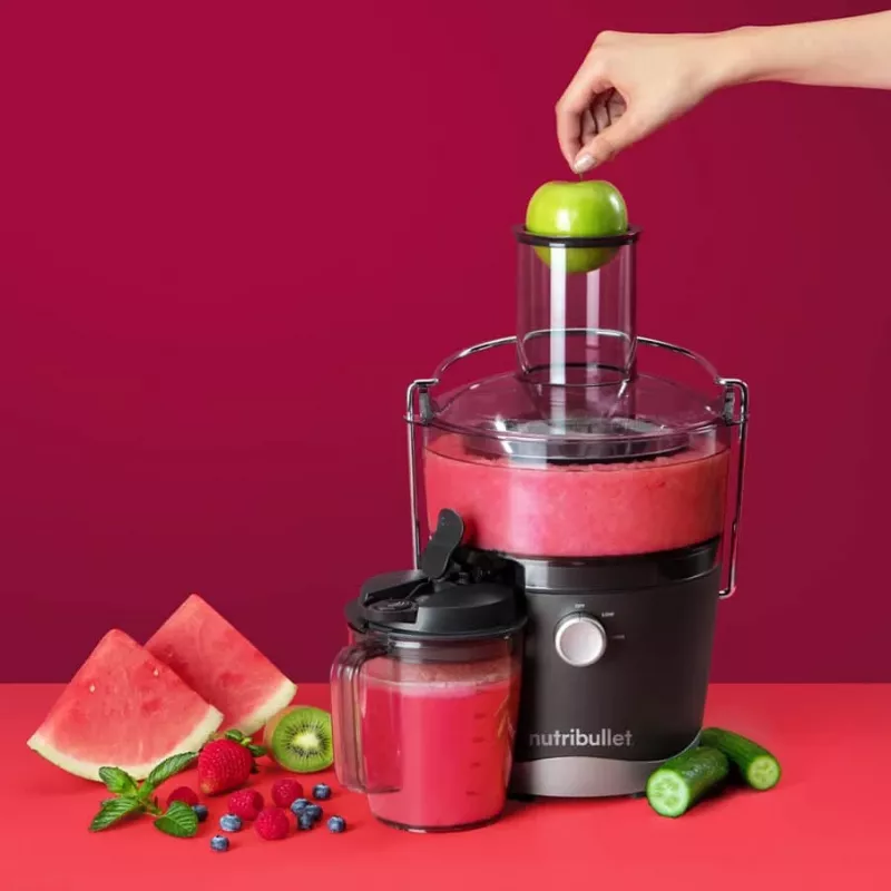 Sulčiaspaudė NutriBullet NBJ100G 800 W juoda, pilka