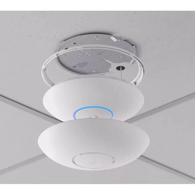 Apsauginis dangtelis WLAN prieigos taškui UBIQUITI UACC-U7-Cover, skirtas U7-Pro 2.4GHz 802.11ac, polikarbonatas, baltas, 217,4×48,3×217,4 mm