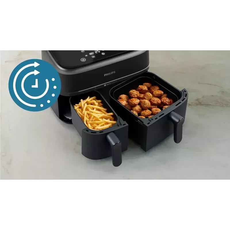 Karšto oro gruzdintuvė Philips 3000 serija NA351/00 – 9 L, 2750 W, 8 programų, Rapid Air